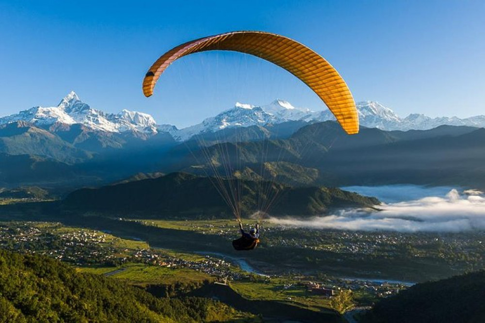 paragliding pokhara